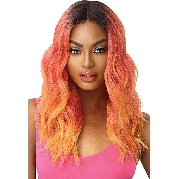 Outre Color Bomb Synthetic Swiss Lace Front Wig - CELESTE - Mose Wig