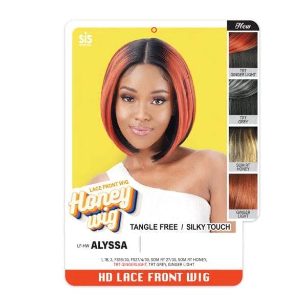 Zury Sis Honey Wig Synthetic HD Lace Front Wig - LF HW ALYSSA - Mose Wig