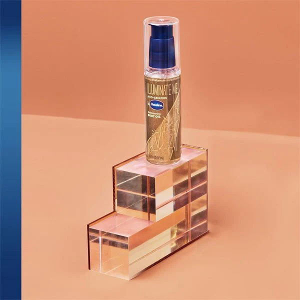 Vaseline - Illuminate Me Shimmering Body Oil - 3.3oz - (C) - Mose Wig