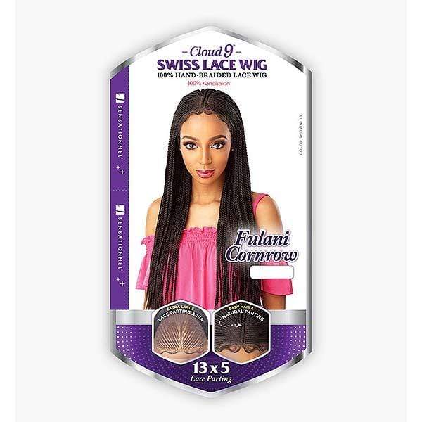Sensationnel Cloud9 Hand Braided 13x5 Part Swiss Lace Wig - FULANI CORNROW - Mose Wig