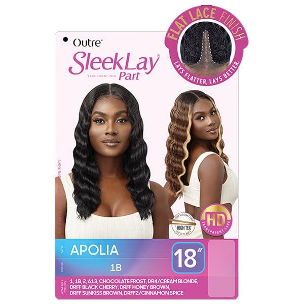 Outre Synthetic Sleeklay Part HD Lace Front Wig - APOLIA - Mose Wig