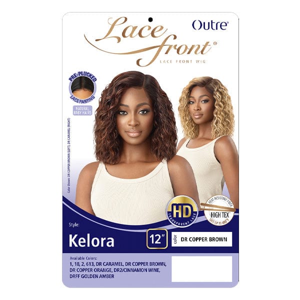 Outre Synthetic Swiss HD Lace Front Wig - KELORA - Mose Wig