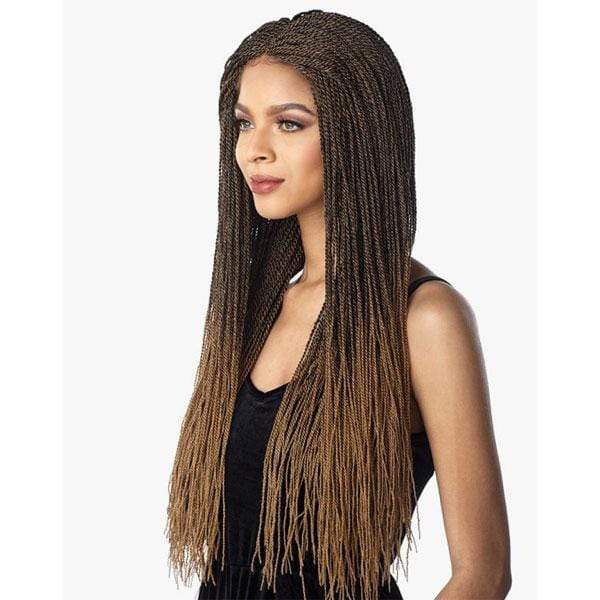 Sensationnel Cloud9 4x4 Part Swiss Braided Lace Wig - MICRO TWIST - Mose Wig
