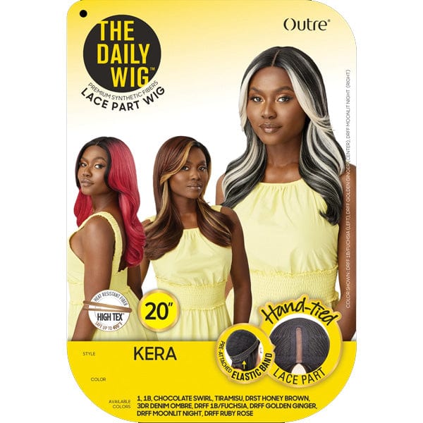 Outre The Daily Wig Synthetic Hair Lace Part Wig - KERA - Mose Wig