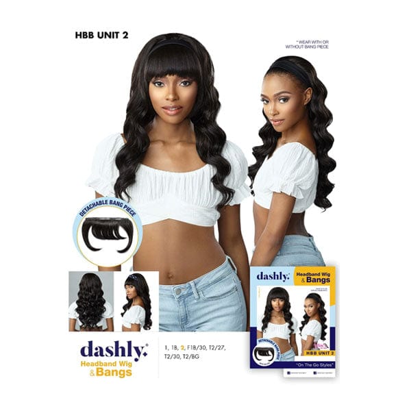 Sensationnel Dashly Synthetic Headband Wig & Bangs - HBB UNIT 2 - Clearance - Mose Wig