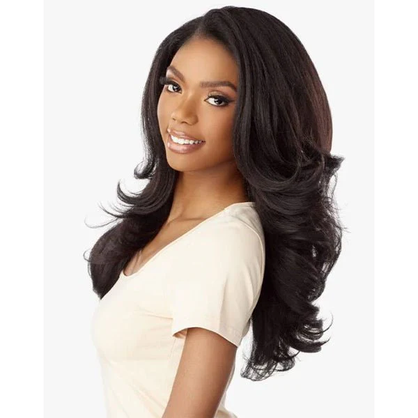 Sensationnel Kinky Edges Kinks & Co 13x6 HD Lace Front Wig - 13x6 KINKY BLOW OUT 20