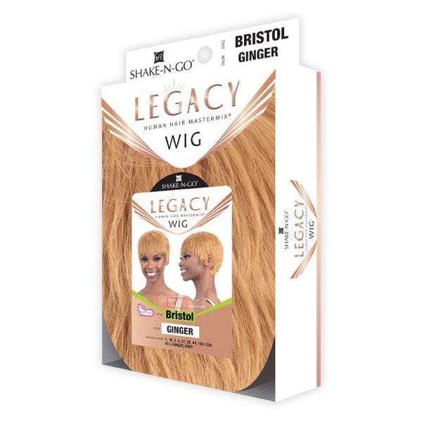 Shake N Go Legacy Human Hair Blend Lace Front Wig - BRISTOL - Mose Wig