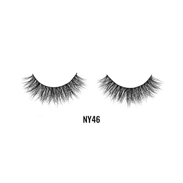 Laflare 3D NY Mink Hair Eyelashes - (C) - Mose Wig