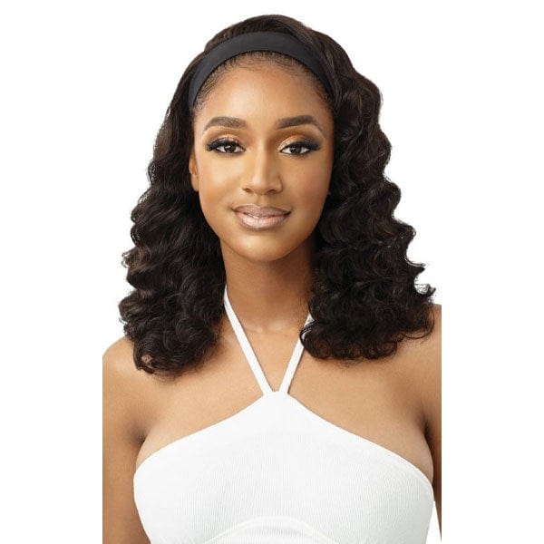 Outre 100% Human Hair Headband Wig - BODY CURL 16