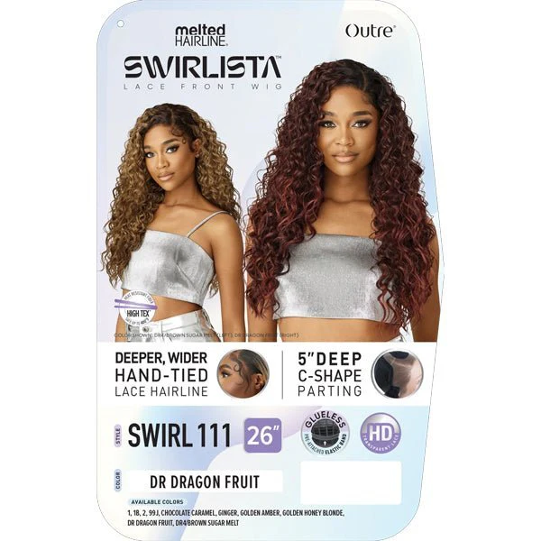 Outre Melted Hairline Synthetic Swirlista HD Lace Front Wig - SWIRL 111 - Mose Wig