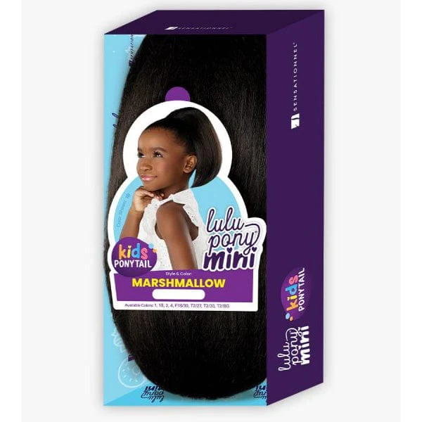Sensationnel Synthetic Lulu Pony - MINI MARSHMALLOW - Mose Wig