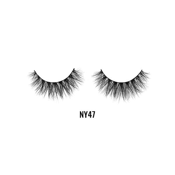 Laflare 3D NY Mink Hair Eyelashes - (C) - Mose Wig
