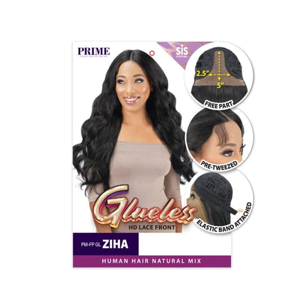 Zury Sis Prime Human Hair Blend Lace Front Wig - PM FP GL ZIHA - Mose Wig