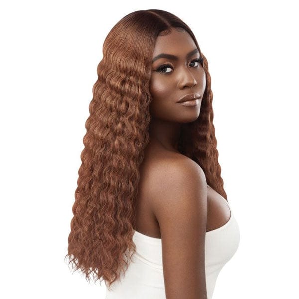 Outre Synthetic Sleeklay Part HD Lace Front Wig - PERLA - Mose Wig