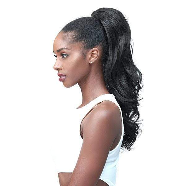 Bobbi Boss Miss Origin Tress Up Human Hair Blend Ponytail - MOD015 LOOSE CURL 18