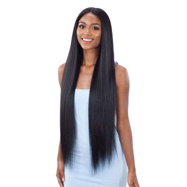 Shake N Go Organique Synthetic Hair Lace Front Wig - LIGHT YAKY STRAIGHT 36 - Mose Wig