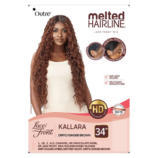 Outre Synthetic Melted Hairline HD Lace Front Wig - KALLARA - Clearance - Mose Wig
