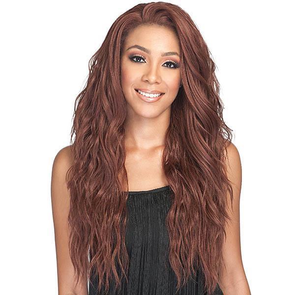 Bobbi Boss Human Hair Blend 360 Swiss Lace Wig - MBLF270 AMBRA - Mose Wig