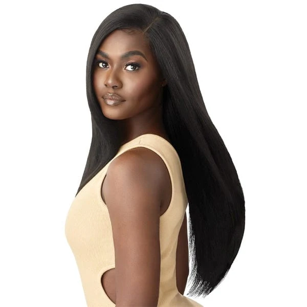 Outre Synthetic Swiss HD Lace Front Wig - NATURAL YAKI 26