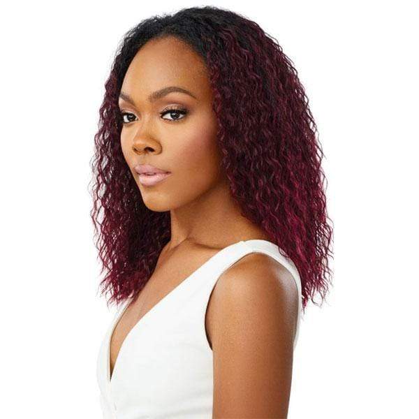 Outre Quick Weave Wet & Wavy Style Synthetic Half Wig - SPANISH CURL 16