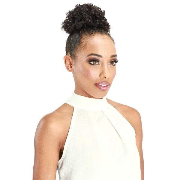Zury Sis 100% Human Hair Coil Curl Ponytail - LADY COIL - Mose Wig
