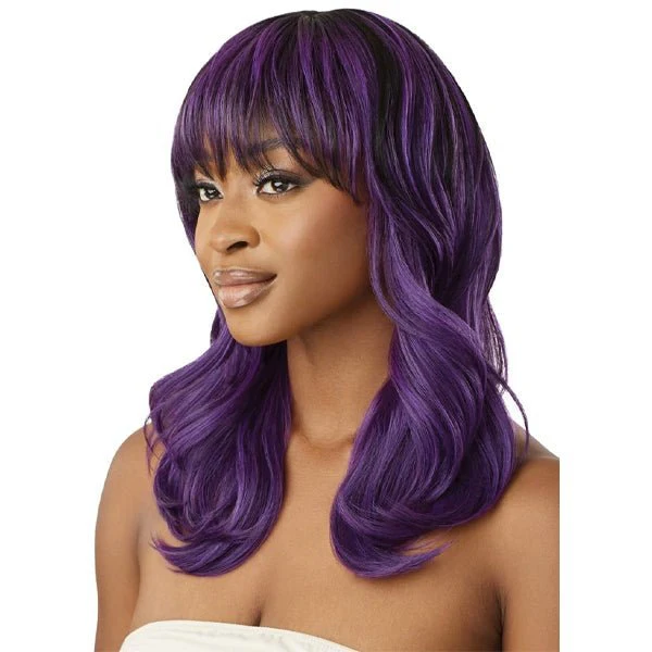 Outre Wigpop Synthetic Hair Full Wig - ROCKY - Mose Wig