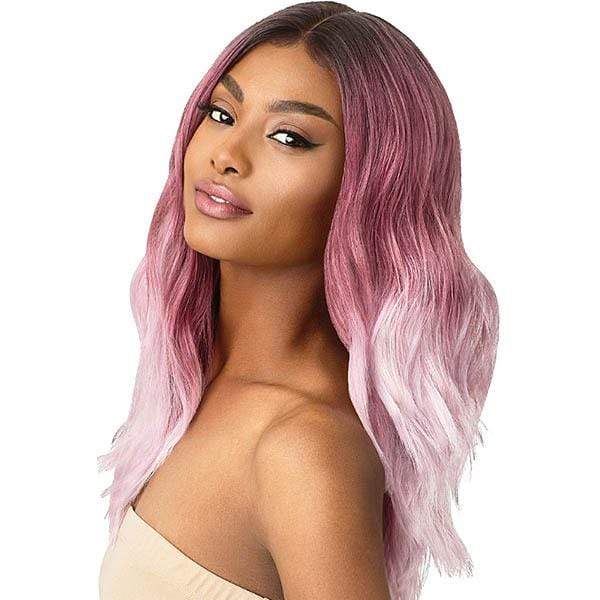 Outre Color Bomb Synthetic Swiss Lace Front Wig - CELESTE - Mose Wig