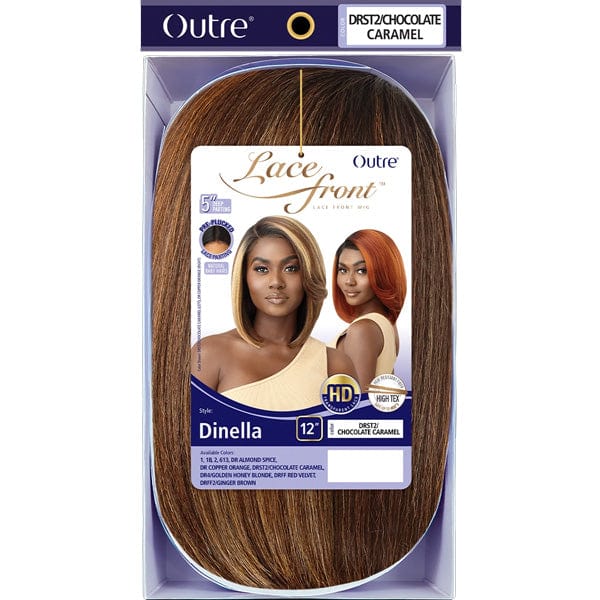 Outre Synthetic Swiss HD Lace Front Wig - DINELLA - Mose Wig
