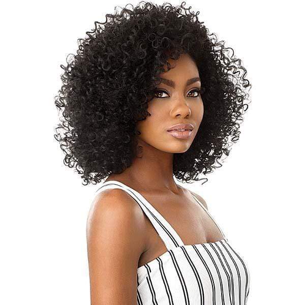 Outre Quick Weave Synthetic Half Wig - 3A PASSION CURL - Mose Wig