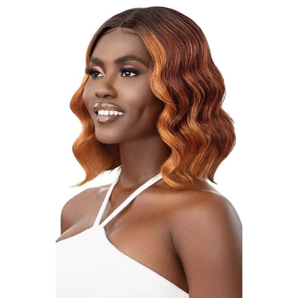 Outre Synthetic Swiss HD Lace Front Wig - LEDINA - Mose Wig