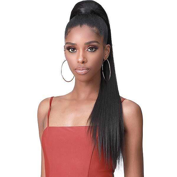 Bobbi Boss Miss Origin Tress Up Human Hair Blend Ponytail - MOD010 YAKI STRAIGHT 28