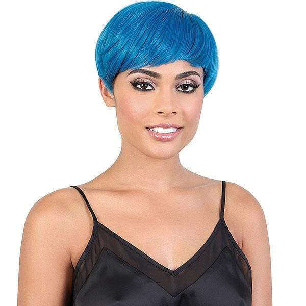 Motown Tress Curlable Synthetic Full Wig - SASSY - Clearance - Mose Wig