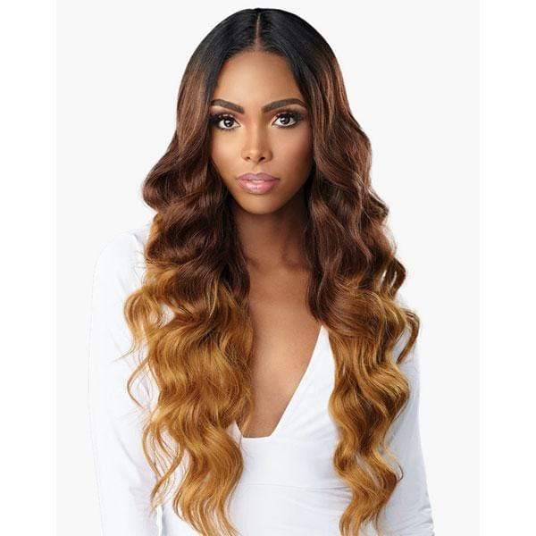 Sensationnel Butta Human Hair Blend Lace Front Wig - OCEAN WAVE 30