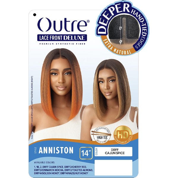 Outre Synthetic Hair HD Lace Front Deluxe Wig - ANNISTON - Mose Wig