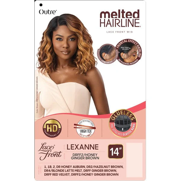 Outre Synthetic Melted Hairline HD Lace Front Wig - LEXANNE - Mose Wig