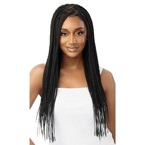 Outre 13x4 HD Pre-Braided Lace Front Wig - KNOTLESS TRIANGLE PART BRAIDS 26