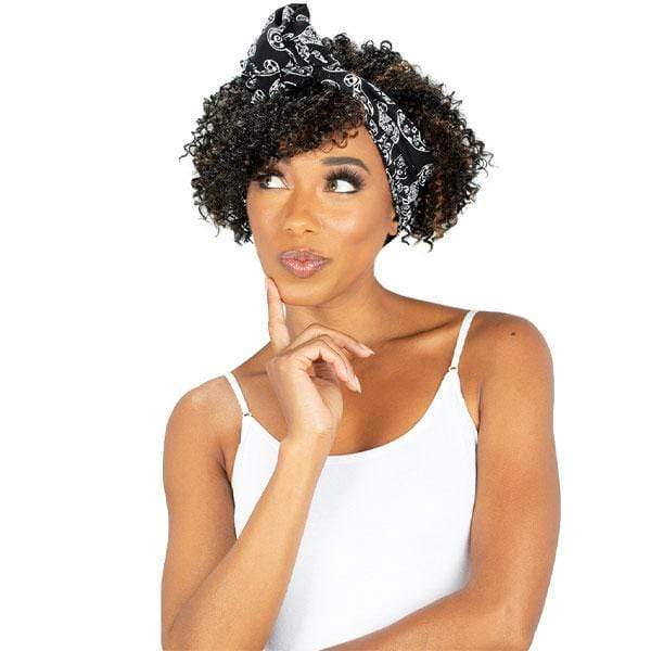 Zury Sis Synthetic Hair Scarf Wig - SF H ORY - Mose Wig