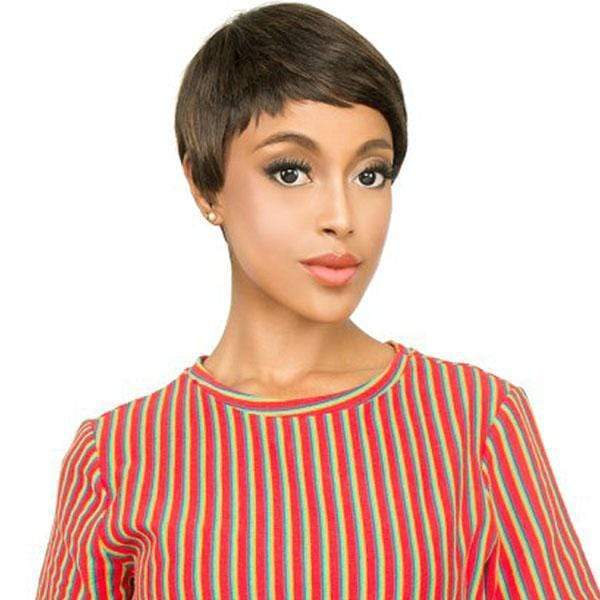 R&B Collection 100% Natural Human Hair Wig - HH-SALON - Clearance - Mose Wig