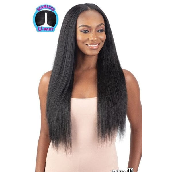 Shake N Go Organique U-Part Wig - NATURAL YAKY STRAIGHT 28
