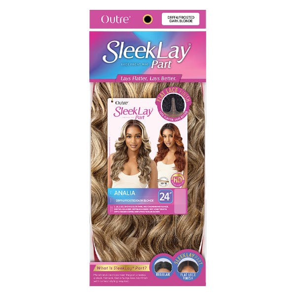 Outre Synthetic Sleeklay Part HD Lace Front Wig - ANALIA - Mose Wig