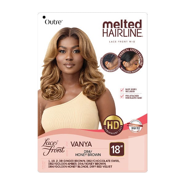 Outre Synthetic Melted Hairline HD Lace Front Wig - VANYA - Mose Wig