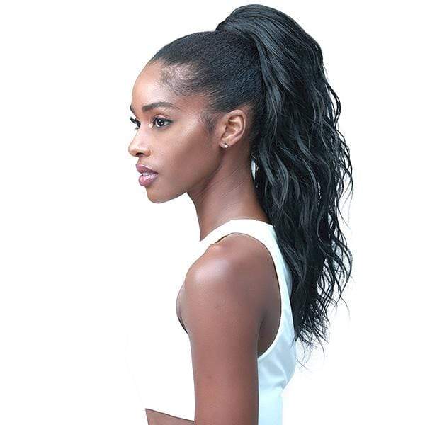 Bobbi Boss Miss Origin Tress Up Human Hair Blend Ponytail - MOD014 LOOSE WAVE 18
