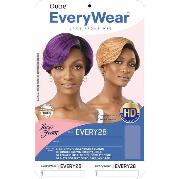 Outre Synthetic EveryWear HD Lace Front Wig - EVERY 28 - Mose Wig
