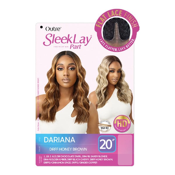 Outre Synthetic Sleeklay Part HD Lace Front Wig - DARIANA - Mose Wig