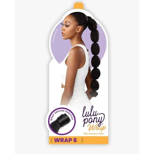 Sensationnel Synthetic Ponytail Lulu Pony Wrap - WRAP 6 - Mose Wig