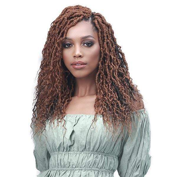 Bobbi Boss Synthetic Crochet Braid - NU LOCS FRENCH DEEP BOHO 14