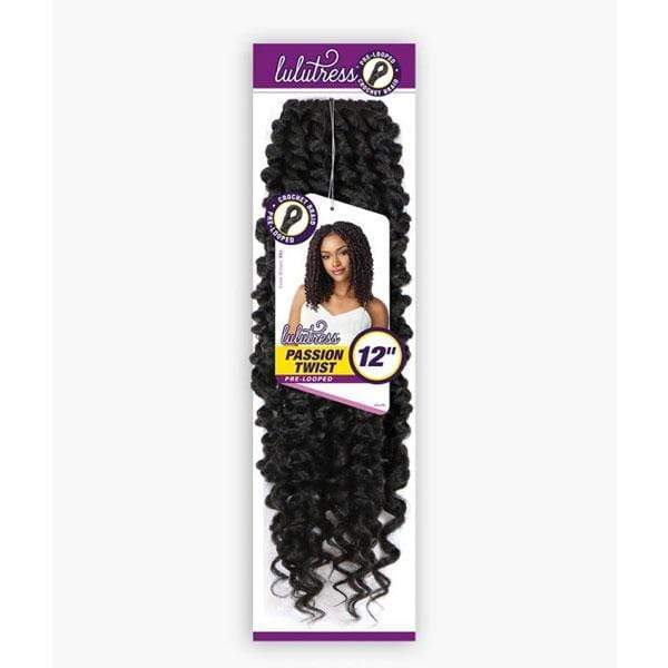 Sensationnel Lulutress Synthetic Crochet Braid - PASSION TWIST 12 - Mose Wig