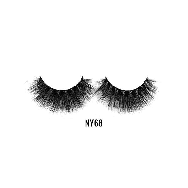 Laflare 3D NY Mink Hair Eyelashes - (C) - Mose Wig