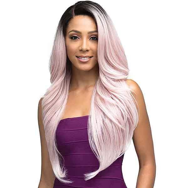 Bobbi Boss Human Hair Blend 13X4 Swiss Lace Front Wig - MLF320 PENELOPE - Mose Wig