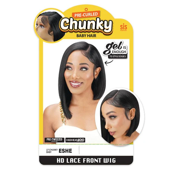 Zury Sis Synthetic Hair Chunky HD Lace Front Wig - ESHE - Mose Wig